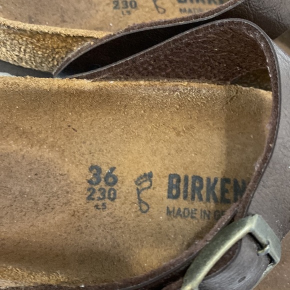 BIRKENSTOCK Gizeh Thong Brown Sandals Size 36 - Picture 6 of 13